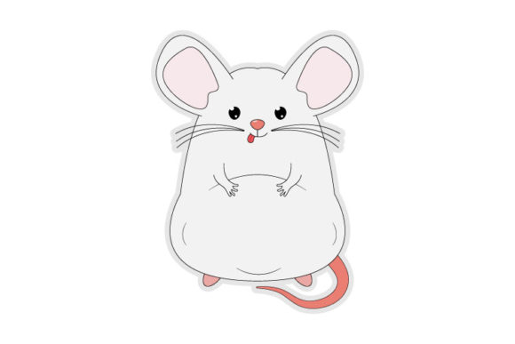 Adorable Versatility: Working with Cute Mice Animal Cartoon
