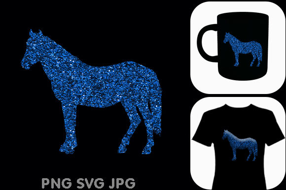 Blue Horse Animal Vector Design: Creative Uses & File Guide