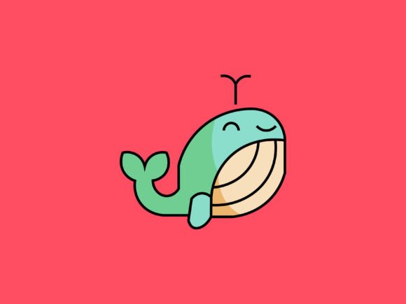 Bring Playful Charm to Projects with a Kawaii Whale Icon