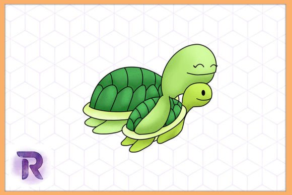 Designing with Heart: The Turtle Mama Animal Mother's Day Aesthetic