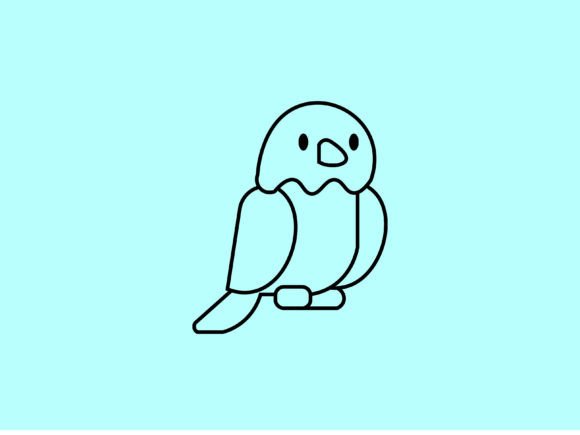 Kawaii Animal Eagle Line Background: A Designer's Guide